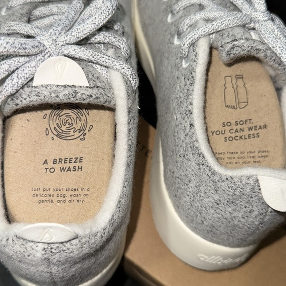 Allbirds Dapple Gray Merino Wool Runners Athletic Shoe Sneaker Running Size 8 - Picture 4 of 12